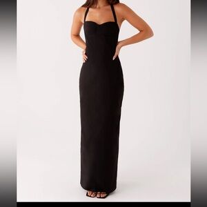 Peppermayo Classic Black Maxi Dress